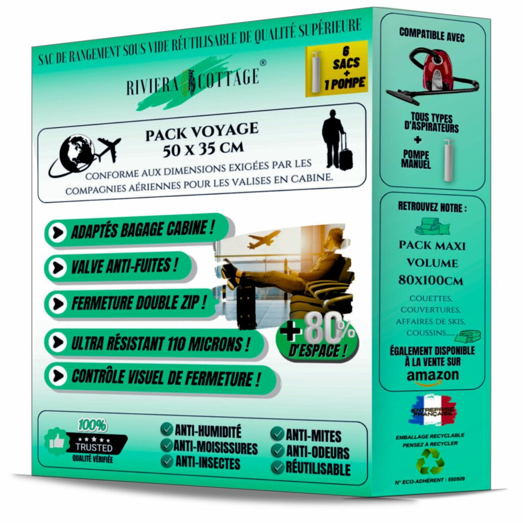 Image Principale Sacs sous Vide Voyage